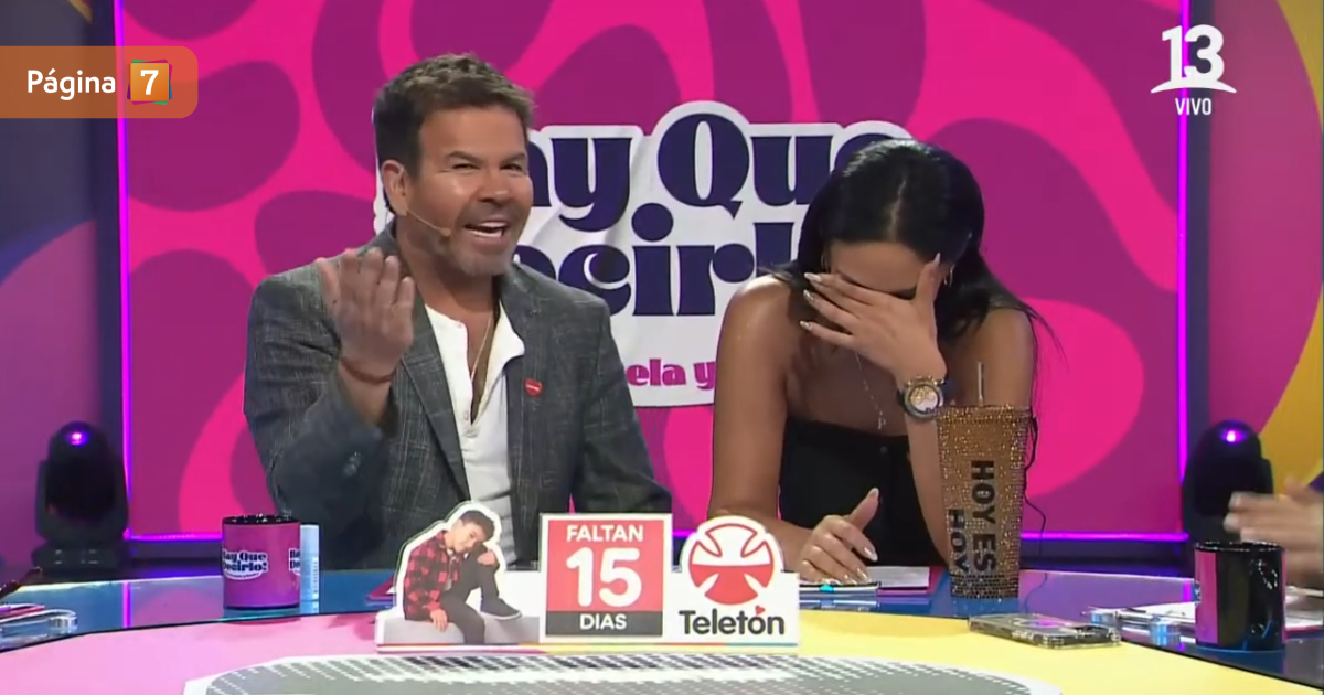 Pamela Díaz sacó carcajadas con cómico chascarro en Hay que Decirlo: 