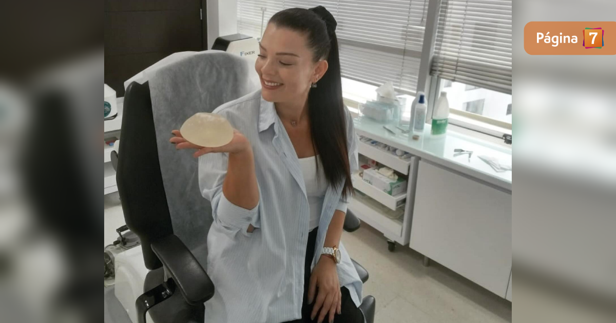 Pilar Ruiz le dijo a adiós a sus implantes mamarios después de 18 años por salud