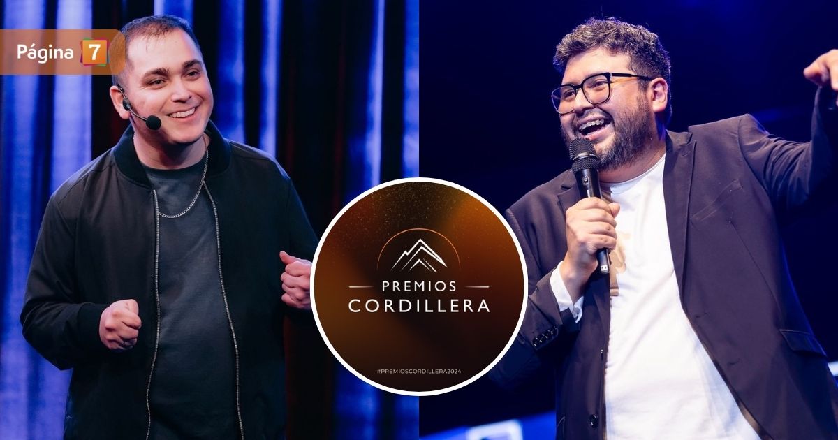 Luis Slimming y Lucho Miranda: triunfadores de Viña van codo a codo en los Premios Cordillera