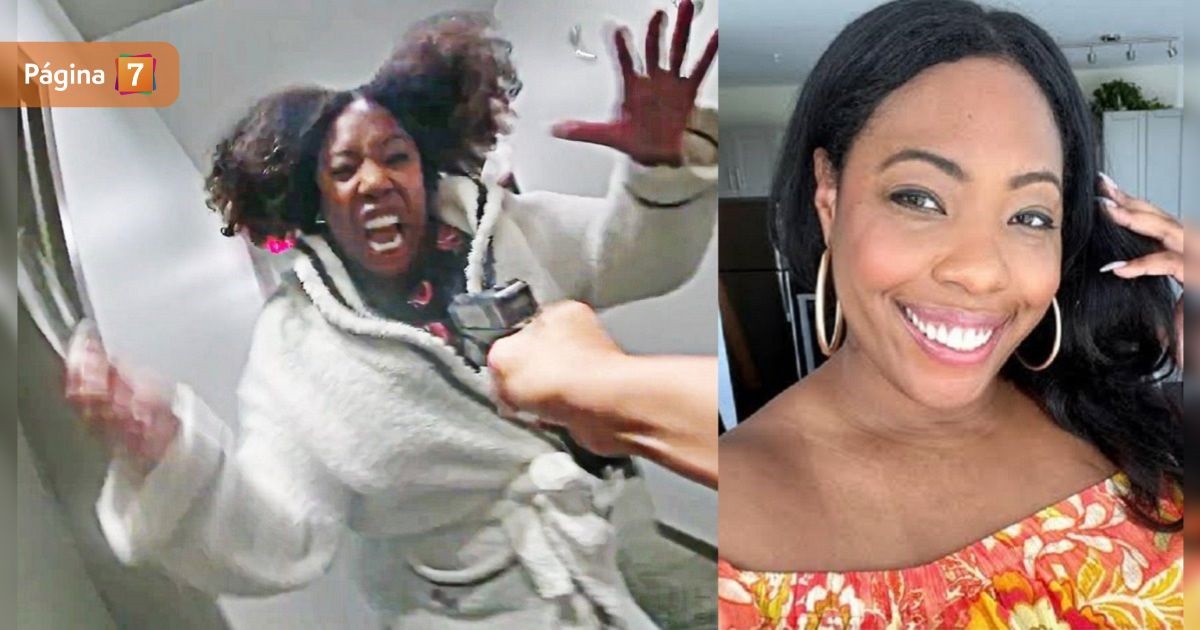 Policía mató a tiros a exdeportista que lo atacó con cuchillo: cámara registró shockeante momento