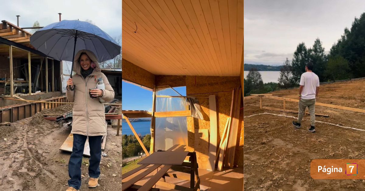 Vanesa Borghi mostró avance en construcción de su casa en el sur: 