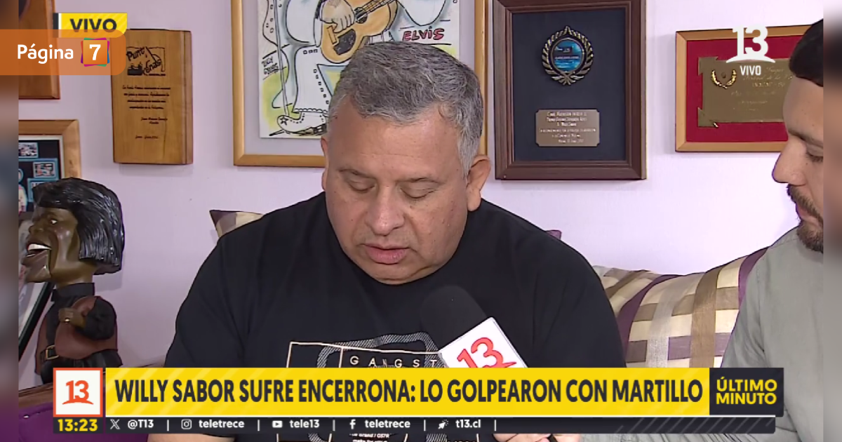 Dramático testimonio de Willy Sabor tras sufrir violenta encerrona: 