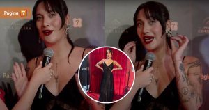 Camila Power realizó inesperada confesión de su ropa en Premios Cordillera Elegí un vestido