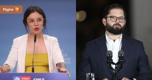 Camila Vallejo y Gabriel Boric