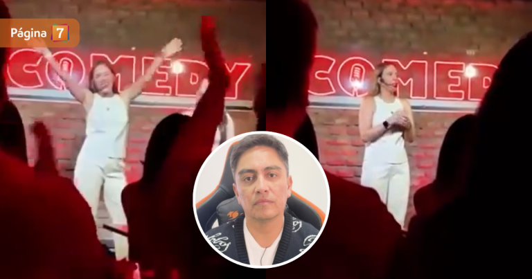 El show debe continuar: Maly reapareció y lanzó agrios chistes sobre infidelidad de Sergio Freire