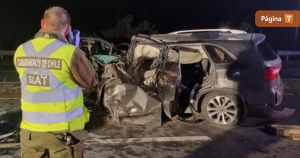 Entregan detalles de los cinco fallecidos en accidente en Ruta del Itata
