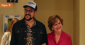 Francisco Orrego y Evelyn Matthei