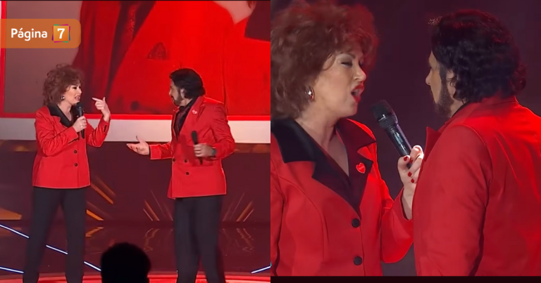 Javiera Contador y Fernando Larraín irreconocibles como 