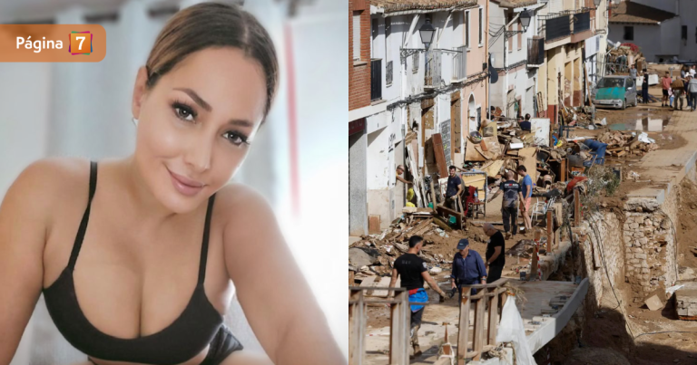 Nidyan Fabregat y su preocupación por devastador temporal en España: 