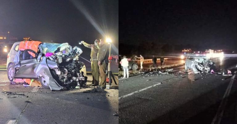 Colisión frontal en Ruta del Itata dejó cinco muertos y cuatro heridos