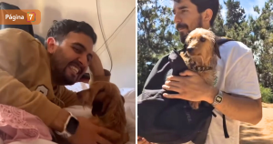 perrita de Aníbal Silva se une a la búsqueda en Caleta Lenga