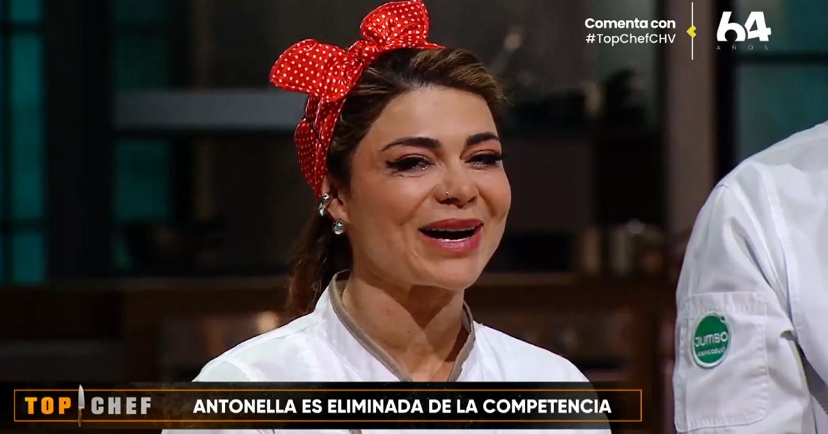 Antonella Ríos eliminada de Top Chef VIP