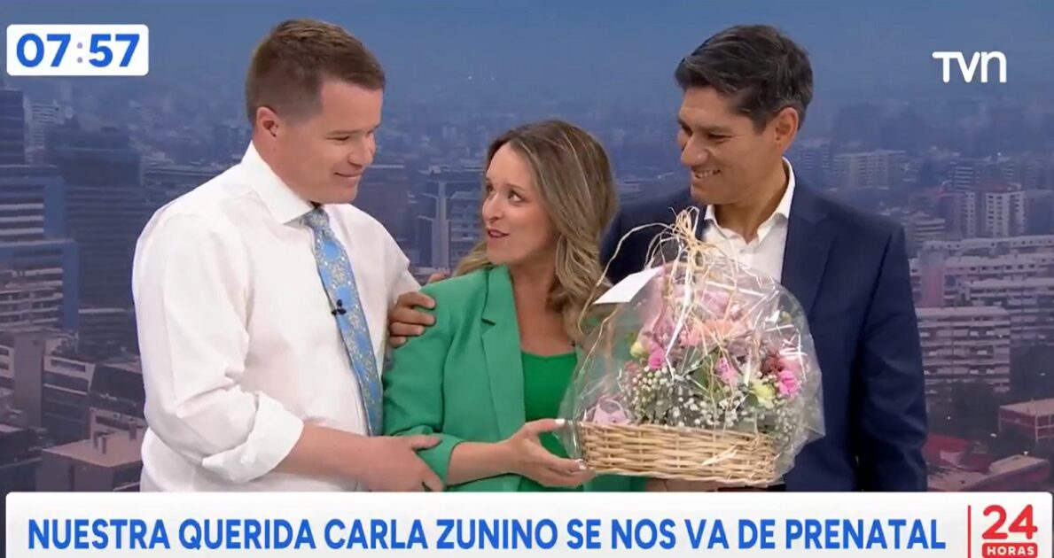 Carla Zunino se despidió de 24 Horas: periodista comenzó su prenatal 