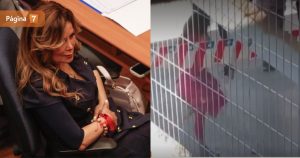 Captan a Cathy Barriga bailando zumba con otras reclusas: “Le da color”