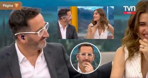 María Lusia Godoy y Eduardo Fuentes sufrieron cómico chascarro en matinal de TVN