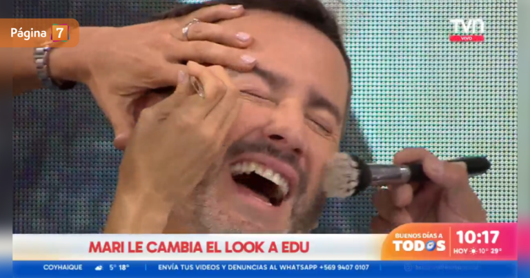 María Luisa Godoy intentó cambiarle el look a Eduardo Fuentes: 