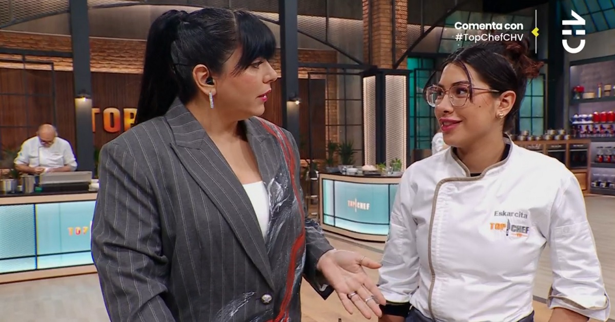 Fernanda Fuentes y Eskarcita en Top Chef