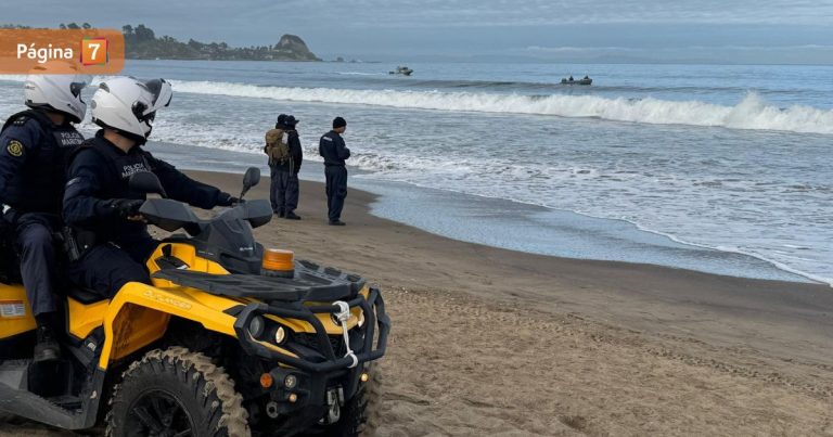 Reportan hallazgo de un cadáver durante búsqueda de bañista desaparecido en Playa Blanca