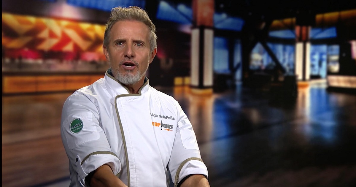 Horacio de la Peña fue eliminado de Top Chef VIP