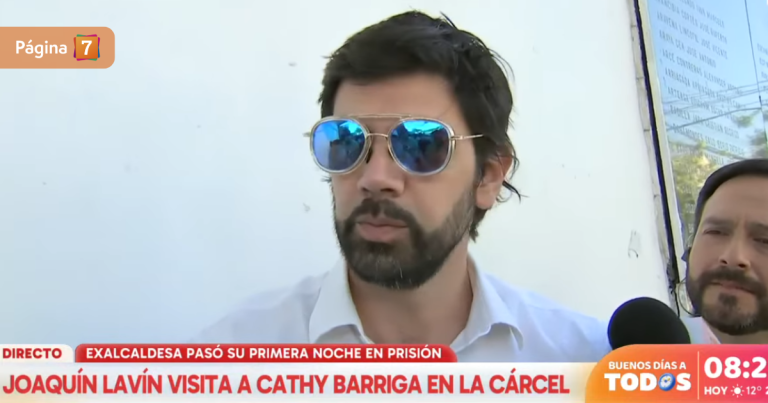 Joaquín Lavín León fue a visitar a Cathy Barriga a la cárcel: 