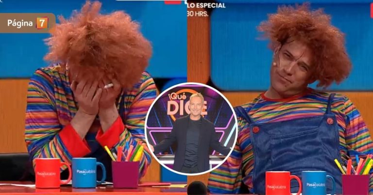 Julián Elfenbein bromeó en 'Pasapalabra' a Martín Cárcamo y su programa 'Qué dice Chile'