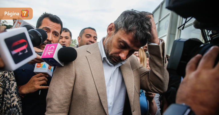 Así fue la caótica llegada de Jorge Valdivia al Centro de Justicia: será reformalizado