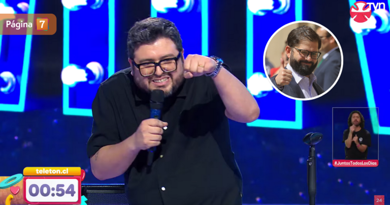 Luis Slimming bromeó al presidente Boric por su look: 