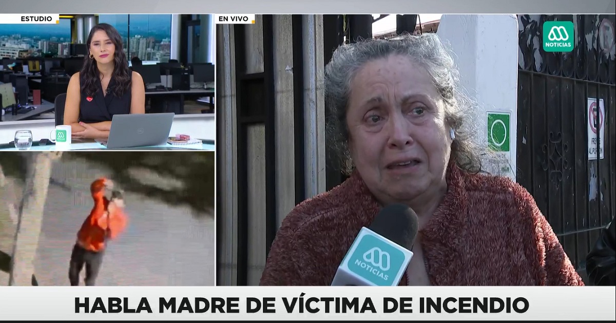 La dura advertencia de madre cuyo hijo falleció durante incendio en Renca: siniestro se produjo por robo de cables
