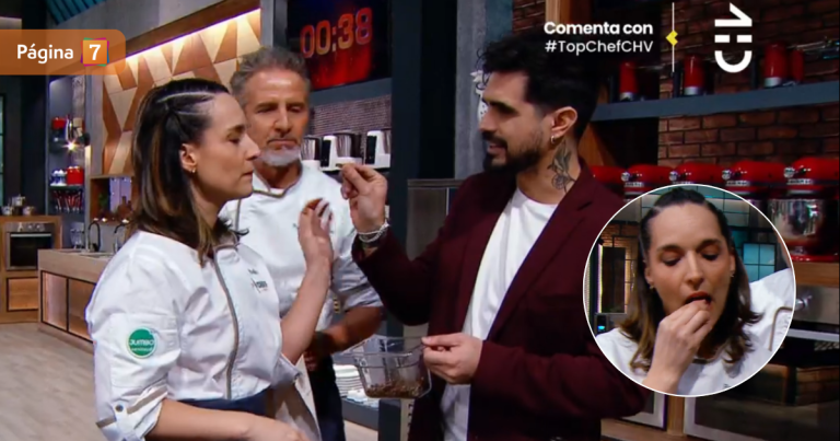 El extraño ingrediente que repugnó a María José Bello en Top Chef VIP: Benjamín Nast la hizo probar