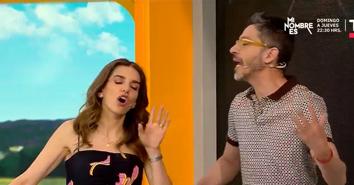 María Luisa Godoy y Jon Reyes en el matinal de TVN