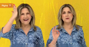 Michelle Adam vivió singular fail en Tu Día: hizo inesperada advertencia a sus compañeros de matinal