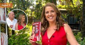 Monserrat Álvarez se emocionó en presentación de su libro: estuvo acompañada de su pareja