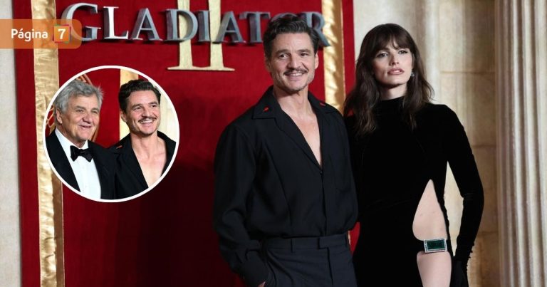 Pedro Pascal asistió con su hermana Lux al avant premiere de Gladiador 2: también estuvo su padre