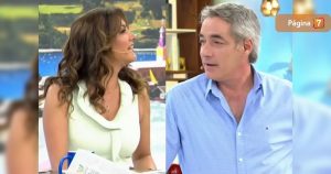 Priscilla Vargas puso contra las cuerdas a José Luis Repenning en Tiu Día