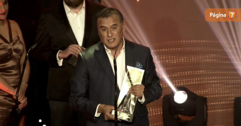 La emoción de Ramón Ulloa al ganar en Premios Cordillera: 