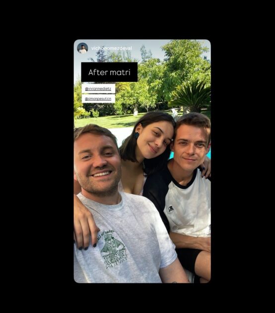 La nueva (y dulce) postal de Simón Pesutic junto a Vivianne Dietz