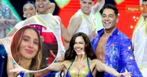 Tita Ureta vivió momento fan con integrante de Porto Seguro