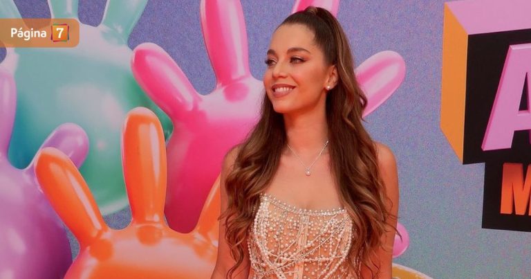 El impactante look de Vale Caballero en los 'Kids Choise Awards': deslumbró con llamativo vestido