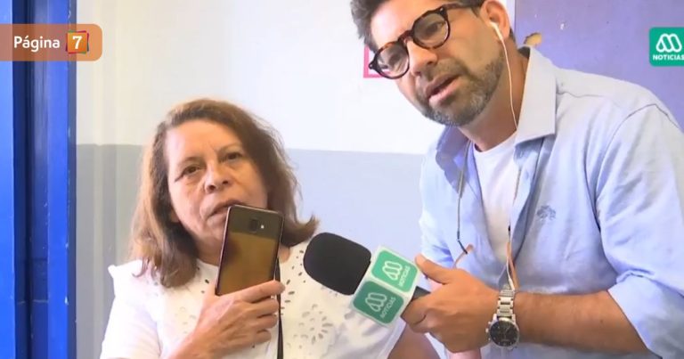 El hilarante momento que protagonizó votante en TV: se enojó, habló por teléfono y rechazó un helado