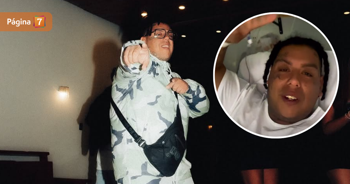 Balean a popular cantante urbano Barbero Exótico en Bellavista: compartió video desde el hospital