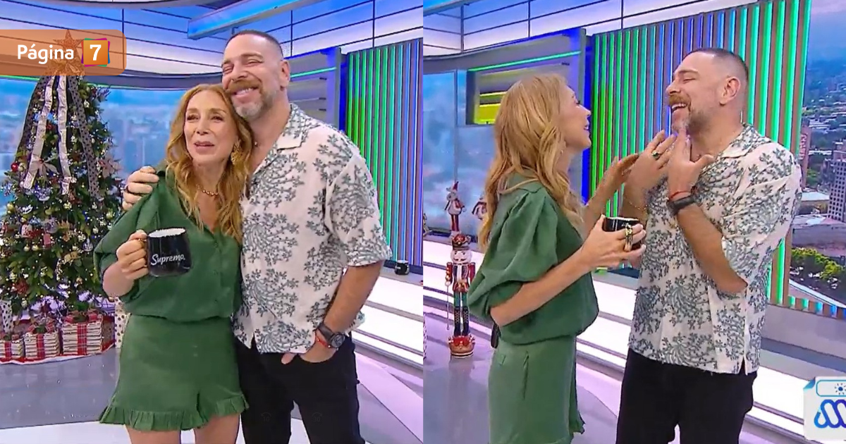 Karen Doggenweiler regresó a sus labores en el Mucho Gusto: recibió llamativa bienvenida de Neme