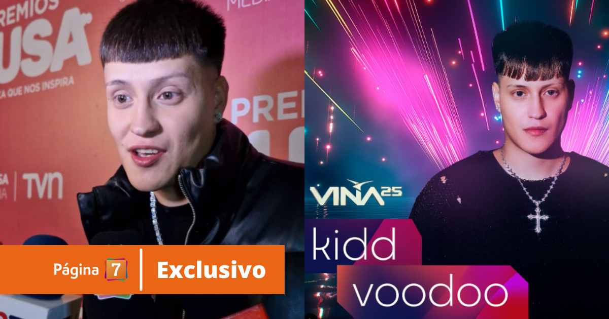 Kidd Voodoo contó cómo siente su llegada a Viña 2025 después de haber pisado tres veces la Quinta