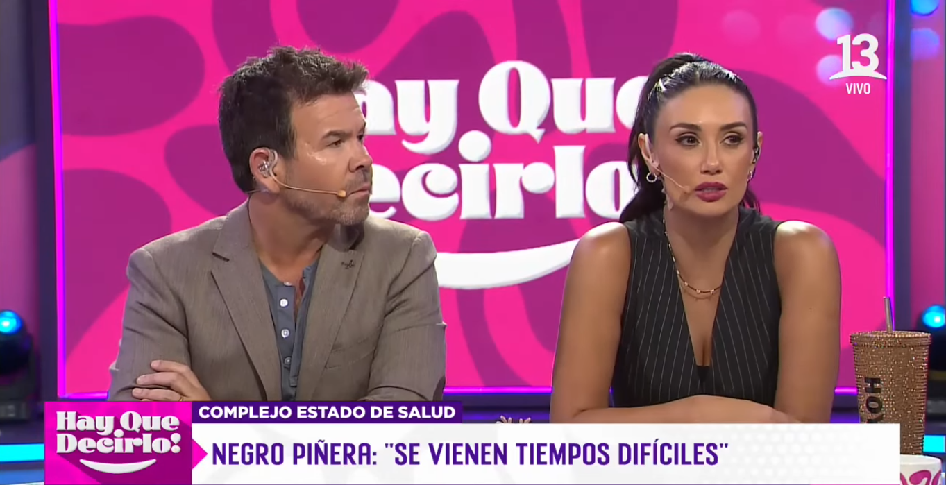 Pamela Díaz comparte conversación con Negro Piñera por leucemia aguda: 