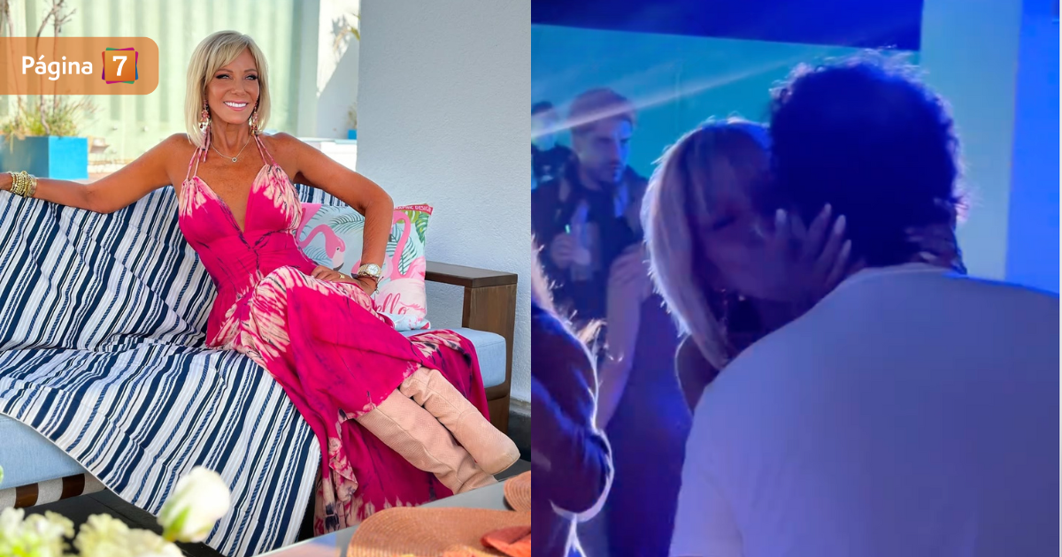 ¿Nueva pareja? Raquel Argandoña celebra su cumpleaños con baile donde besa a misterioso hombre