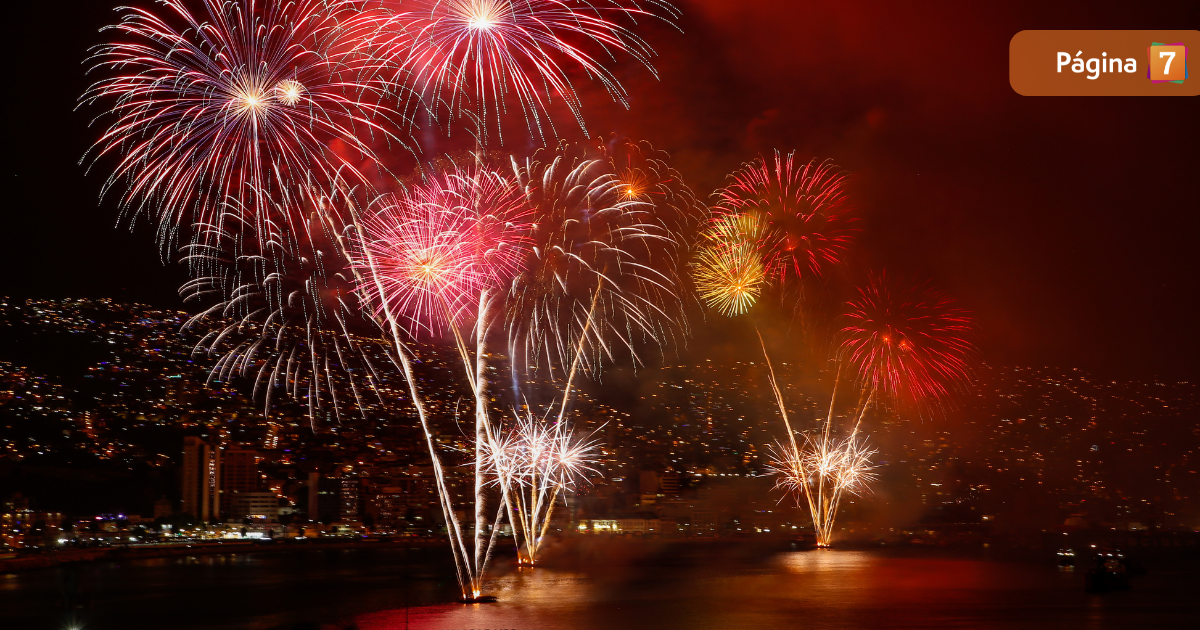 Año Nuevo 2025: ¿en qué comunas de Chile habrá fuegos artificiales autorizados?
