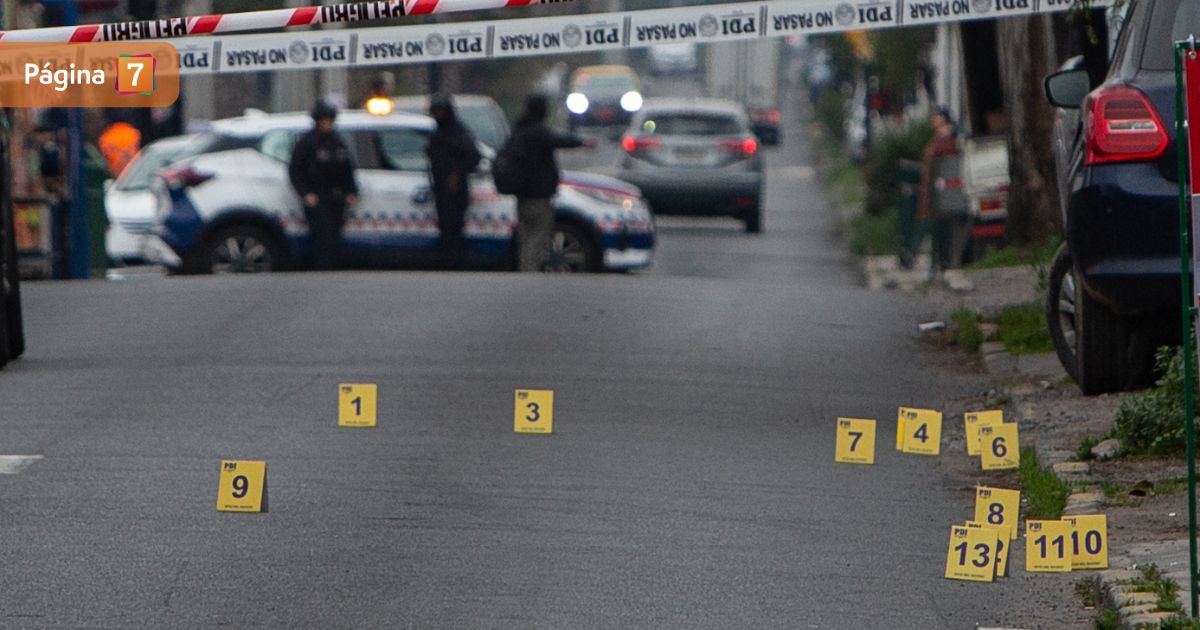 Balacera en Conchalí dejó a dos hombres fallecidos: ocurrió a las afueras de un club deportivo