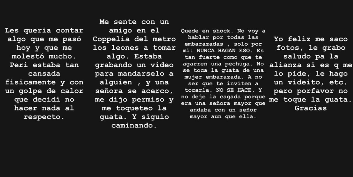 El descargo de Belén Mora tras sufrir incómodo momento con mujer local de comida: "Quedé en shock"