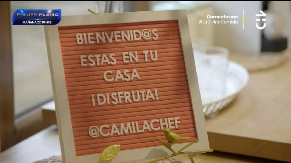 Camila Chef mostró su casa en La Divina Comida: particular detalle llamó la atención