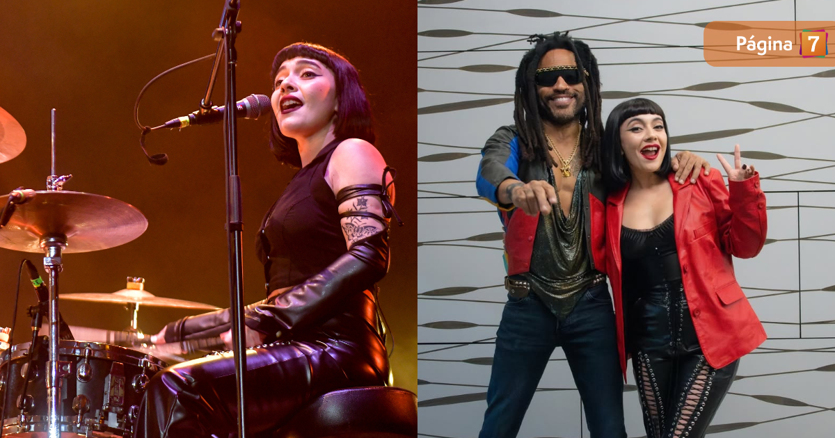 Baterista chilena Cancamusa teloneó a Lenny Kravitz en México: 