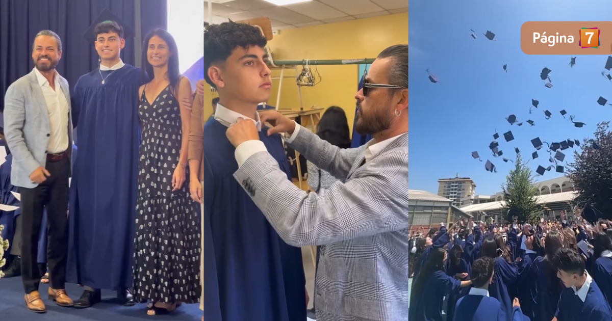 Carlo von Mühlenbrock orgulloso tras graduación de su hijo menor: "Te felicito con el alma"